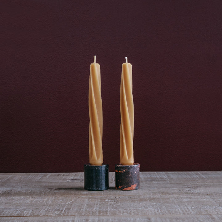 Natural Rope Taper Candles